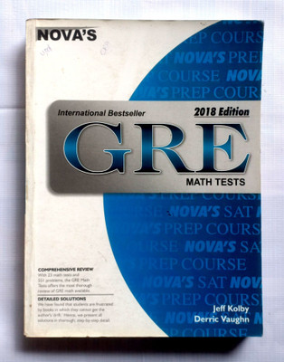 Gre Math Tests (Old Used Book)(Paperback, Jeff Kolby, Derric Vaughn)