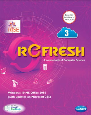 Rise, Refresh A Course Of Computer Science Class - 3(Paperback, MANDEEP KAUR SAWHNEY)