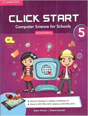 Revised Click Start(Computer Science For Schools) Class-8(Paperback, ANJNA VIRMANI, SHALINI HARISUKH)