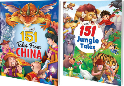 151 Tales From China And 151 Jungle Tales I Combo Of 2 Books I Collection Of Stories For Children By Gowoo(Paperback, Manoj Publication editorial board)