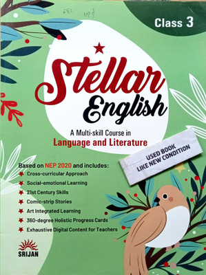 Stellar English Class-3(Old Book)(Paperback, MADHULIKA SINGH)