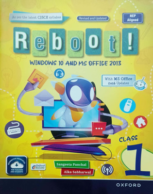 Rebooti Windows 10 And Ms Office Class 1(Pepper back, Sangeeta panchal, Alka sabharwal)