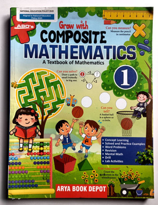Grow With Composite Mathematics Class 1(Paperback, SWATI KORDE, KALYANI RAMCHARANDRAN)