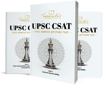 UPSC CSE-CSAT Reasoning, Numerical Ability & Data Interpretation Books In English(Paperback, TOPPERSNOTES)