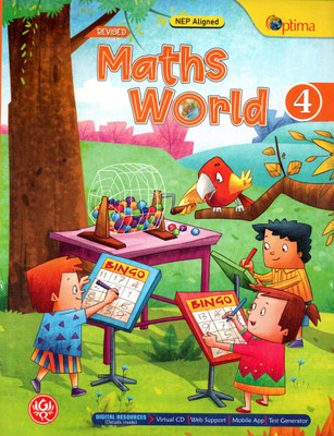 Revised Maths World, Optima, G. Ram Books For Class-4(Paperback, Dr. RAM MOHAN, Pravin D Pannase)