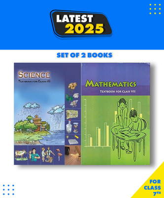 NCERT Science And Mathematics - Textbook For Class 7 Education 2019 ( Set Of 2 Books )(Paperback, NCERT)