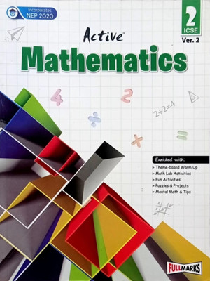 Active Mathematics Class 2 Ver.2 Icse(Paperback, DK Bhattacharya)