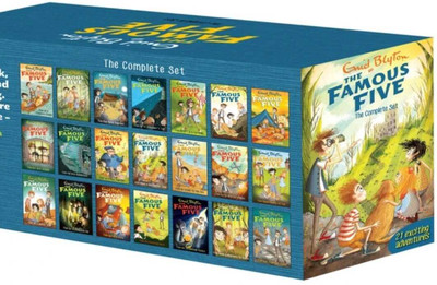 Famous Five 21 Copy Box Set INDIA (English, Paperback, Blyton Enid)(Paperback, Blyton Enid))