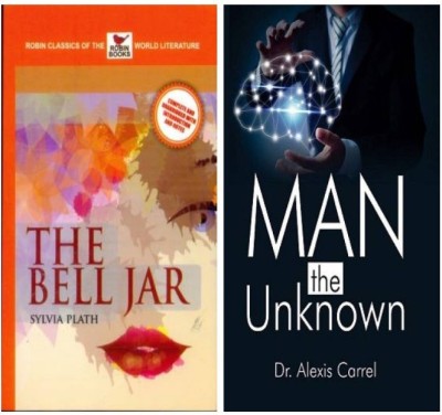 The Bell Jar & Man The Unknown (Combo Set Of 2 Bestseller Books)(Paperback & Hardcover, Syliva Plath & Dr. Alexis Carrel)