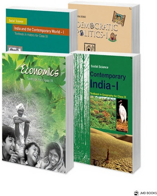NCERT- 9th Std NCERT BOOK SET Of (4) CLASS 9th IN COMBO PACK 2025-26 Edition
This Class 9 Books Set Contains 4 Books :
1. NCERT India & Contemporary World I – History
2. NCERT Contemporary India – Geography
3. NCERT Understanding Economic Development
4. NCERT Democratic Politics I(Paperback, JM NCERT- 9th Std NCERT BOOK SET Of (4) CLASS 9th IN COMBO PACK 2025-26 Edition
This Class 9 Books Set Contains 4 Books :
1. NCERT India & Contemporary World I – History
2. NCERT Contemporary India – Geography
3. NCERT Understanding Economic Development
4. NCERT Democratic Politics I(Paperback, JM