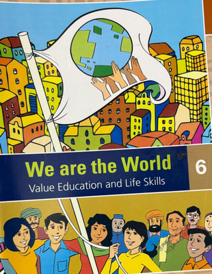 We Are The World Value Education And Life Skills English Book Class 6(Paperback, Orient Black Swan)
