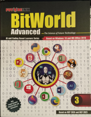 Futureink Bitworld Advanced Book-3(perfect paperback, RAVI K.CHUGH)