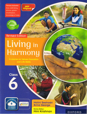 Revised Edition Living In Harmony Class 6 (A Course On Values Education And Life Skills)(Paperback, Malini Seshadri Anna George)