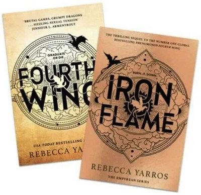 Iron Flame + Fourth Wings (Paperback, Rebecca Yorros)(Paperback, REBECCA YARROS)