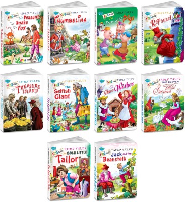 Baby Board Book Fairy Tale Combo Of 10 Books | Set Of 10 Board Books (V1)(Hardcover, Manoj)