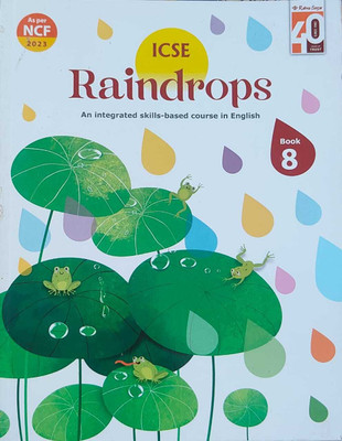 Icse Raindrops An Integrated Skills Based Course In English Class 8(Paperback, Uma raman)