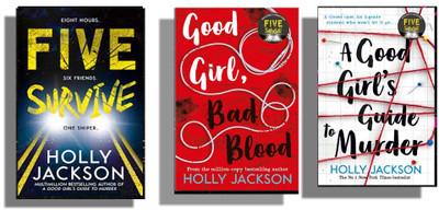 AnushkaBooks-- Combo Set Of 3 Books Five Survive & Good Girl, Bad Blood & A Good Girl'S Guide To Murder ( English, Pack 3 )(Paperback, Holly Jackson)