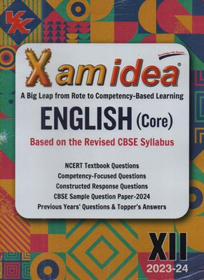 Vk Xamidea English (Core) Based On The Revised Cbse Syllabus For Class-12 ,[2023-24](Paperback, EXPERT TEAM)