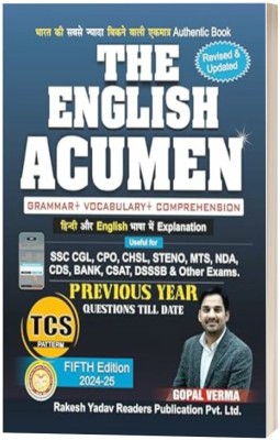 The English Acumen (5th Edition) For SSC CDS NDA BANK Etc Exams. Bilingual And Descriptive Content. – 29 February 2024(/ Perfect, gopal verma)