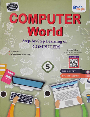 Book Magic, COMPUTER WORLD Step-By-StepLearning Of COMPUTERs Class 5(Paperback, Gaurav Teltia)