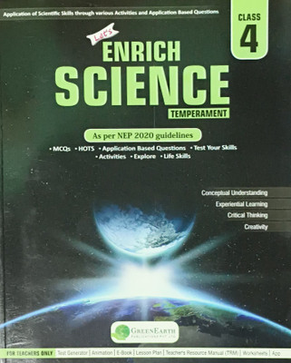 Let's Enrich Science Temperament Class 4(Paperback, Shakuntala Datta)