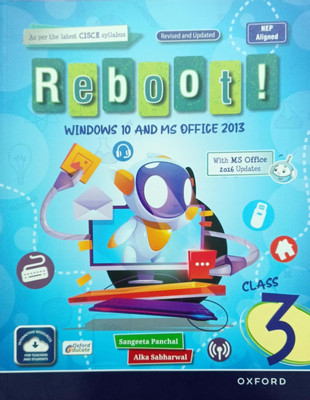 Rebooti Windows 10 And Ms Office Class 3(Pepper back, Oxford University)