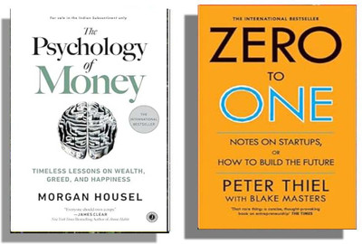 Combo: ( The Psychology Of Money + Zero To One ) English(Paperback, Peter Thiel, Morgun)