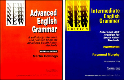 (Combo Pack) Advanced English Grammar + Intermediate English Grammar 'with Answers' (A Self Study Reference And Practice Book For Advanced South Asian Students)(Paperback, Hindi, Raymond Murphy)