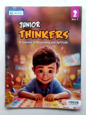 Junior Thinkers A Journey To Reasoning And Aptitude Class -2 Ver. 1(Paperback, HRITHIK AGGARWAL)