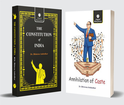 The Constitution Of India (Black Classic Edition) & Annihilation Of Caste(Paperback, Dr. Bhimrao Ambedkar)
