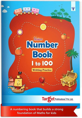 Blossom Number Writing Book For Kids 1 To 100 | 6 To 8 Year Old | Practice Numbers And Learn Number Names With Pictures | Includes Fun Activities For Primary Children | 54 Practice Boxes For Each Number(Paperback, Content Team at Target Publications)