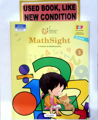MATH SIGHT Class-3 (Old Book)(Paperback, S. Lata)