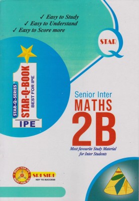 Star Q Book Senior Inter Maths 2B 2022 Edition(Paperback, Sri Siri)