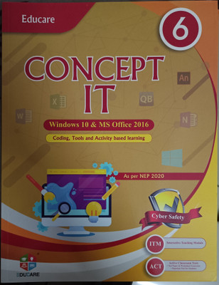 Concept IT 6(Paperback, Educare)