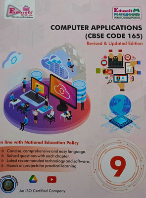 Edusoft Computer Applications Class 9 Revised And Updated Edition(PAPERPACK, Gagan Aggarwal)