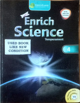 Let's Enrich Science Temperament Class-4(Old Book)(Paperback, SHAKUNTALA DATTA)