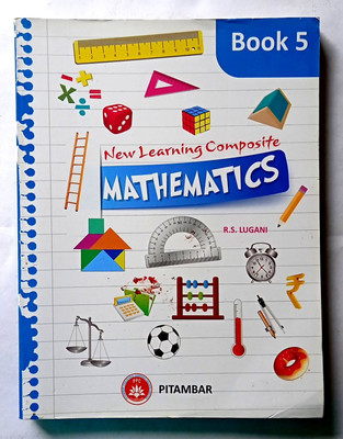New Learning Composite Mathematics Class- 5 (Old Like New Book)(Paperback, R.S. LUGANI)