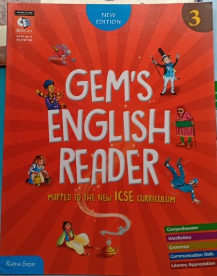 Gems English Reader ICSE Class 3(Paperback, Fr o a jacob, Sonia dhir, Alka choudhary jha, Melanie chandrashekar)