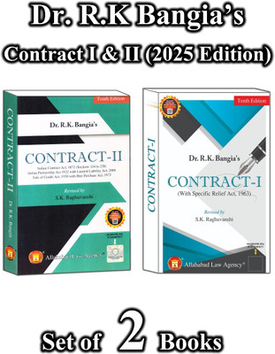 Dr. R.K Bangia’s Contract-I & II Edition 2025(Paperback, Dr. R.K Bangia)