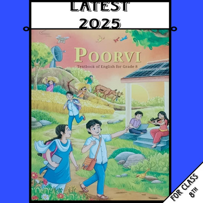 New Syllabus Ncert Text Book Class 8 English Poorvi For 2025 Edition(Pepperback, NCERT)