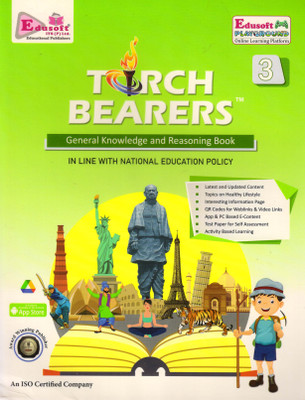 Edusoft TORCH BEARERS Class - 3 General Knowledge And Reasoning Book(Paperback, GAGAN AGARWAL)