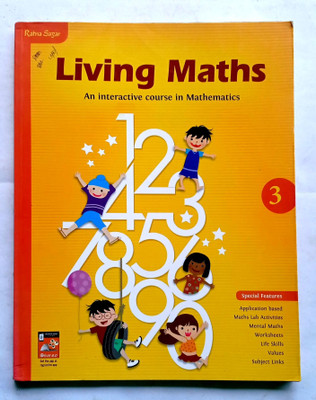Living Maths Class- 3 (Old Like New Book)(Paperback, SUNITA ARORA)