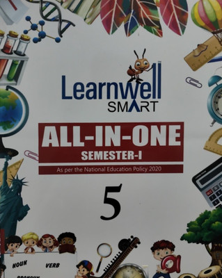 Learnwell Smart All In One Class - 5 Semester - 1(Paperback, T)