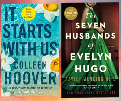 It Starts With US & The Seven Husbands Of Evelyn Hugo: A Novel – 18 October 2022(Paperback, Colleen Hoover)