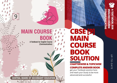 CBSE MAIN COURSE BOOK CLASS 9 WITH Complete Answer Book Chapter Wise & Unit Wise As Per New CBSE Syllabus Set Of 2 Books(Paperback, VIHU PUBLICATION)