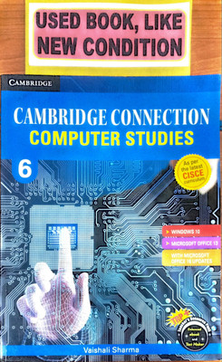 Cambridge Connection Computer Studies Class-6(Old Book)(Paperback, VAISHALI SHARMA)