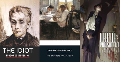 The Best Of Dostoevsky Set Of 3 (Crime And Punishment, The Idiot, The Brothers Karamazov)(Paperback, Fyodor Dostoyevsky)