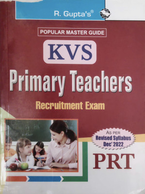 Kvs Popular Master Guide Primary Teachers Recruitment Prt Exam As Per Revised Syllabus English(Paperback, RAMESH PUBLISHING HOUSE)