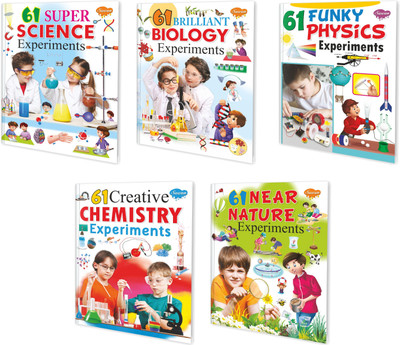 61 Science Experiment Complete Combo | Pack Of 5 Learning Experiment Books(Paperback, Sawan)