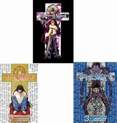 Death Note Manga Combo Vol. 1 , 2 & 3(Paperback, Takeshi Obata)